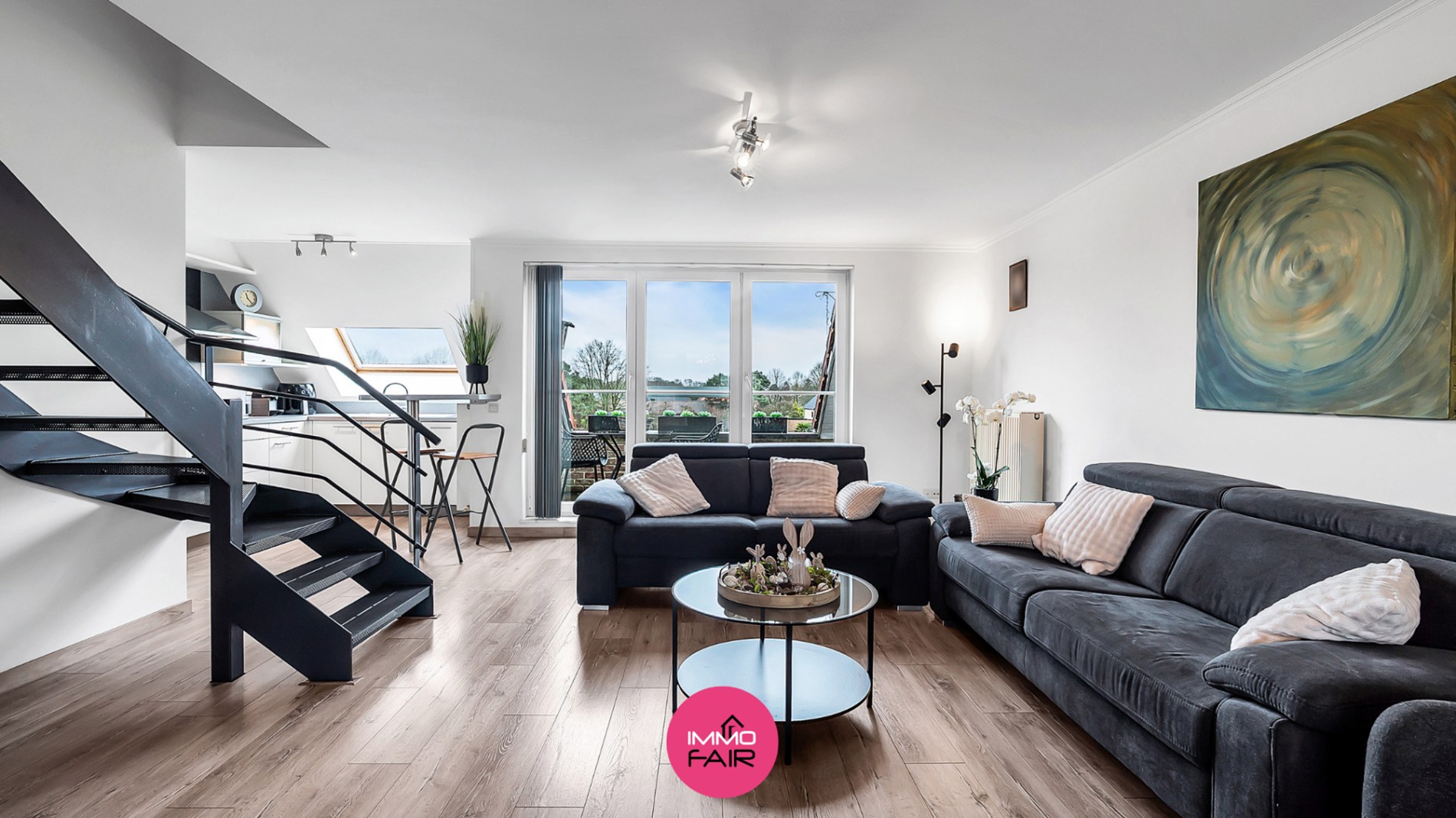 Ruim duplex appartement in kleinschalige residentie op toplocatie in Maasmechelen - foto 3