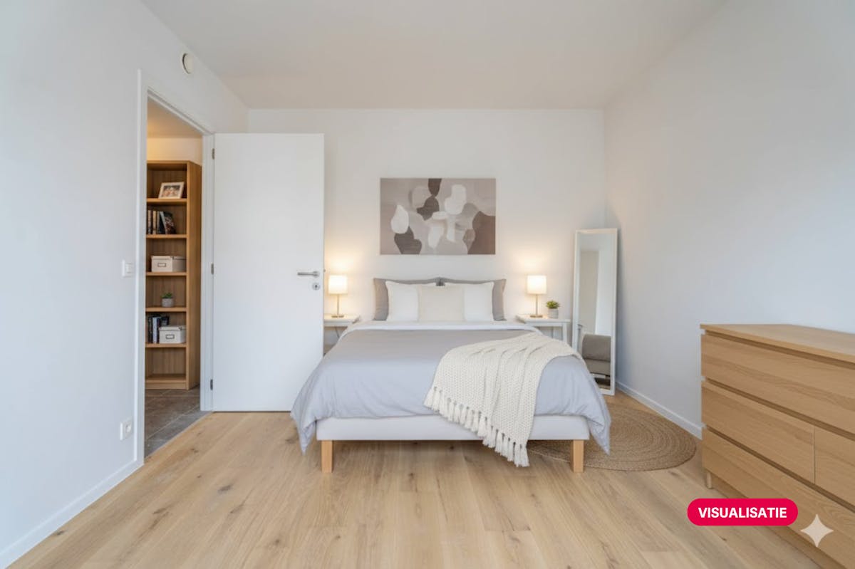 Kwalitatief tweeslaapkamerappartement in centrum Kortrijk! - foto 5