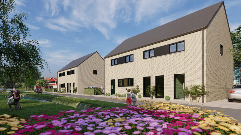 ENERGIE ZUINIGE NIEUWBOUW WONING (3 slpka) IN NIEUWE VERKAVELING OP PERCEEL VAN 3a28ca - foto 4