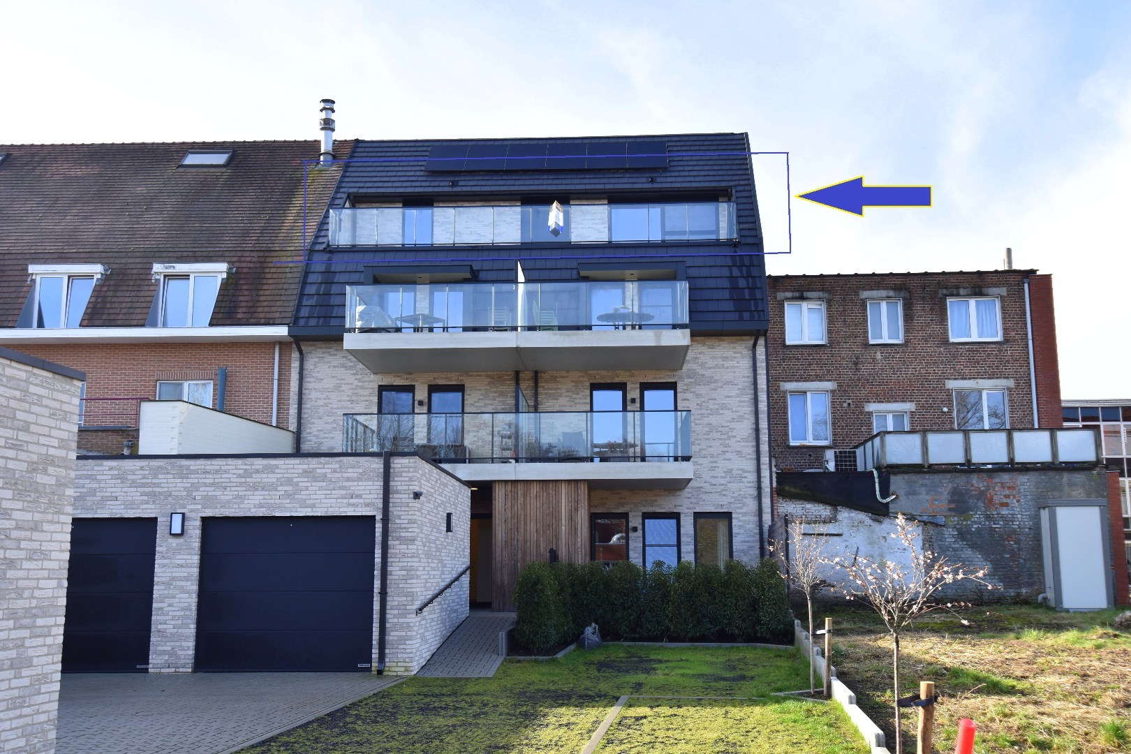 Luxe penthouse appartement met 2 terrassen in Gullegem - foto 4