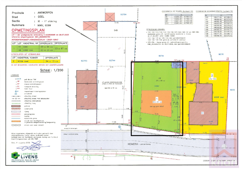 Gunstig gelegen bouwgrond (3a87ca) nabij centrum Geel - foto 1