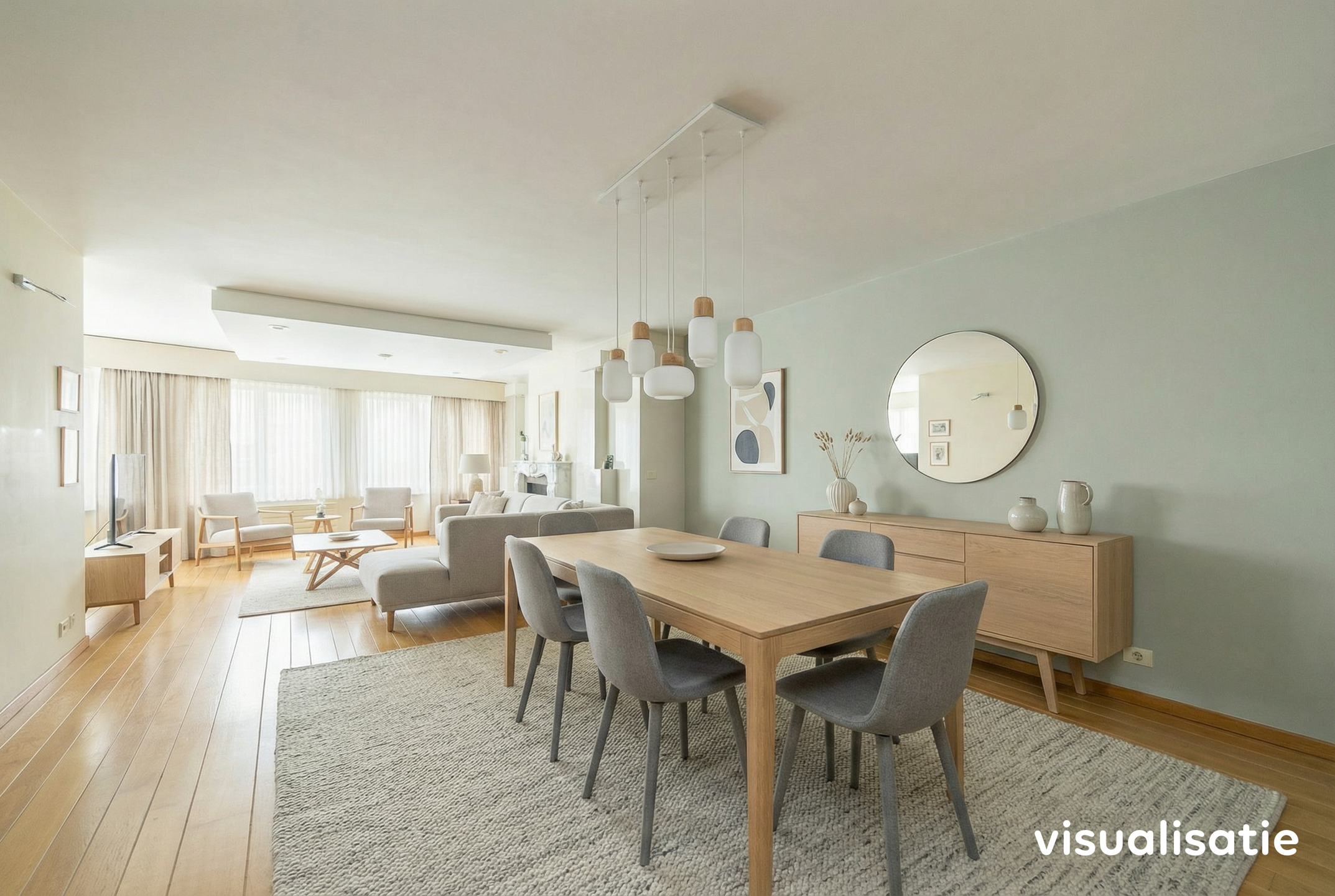 Groot appartement met 2 slpks, garage en groot terras.  - foto 3