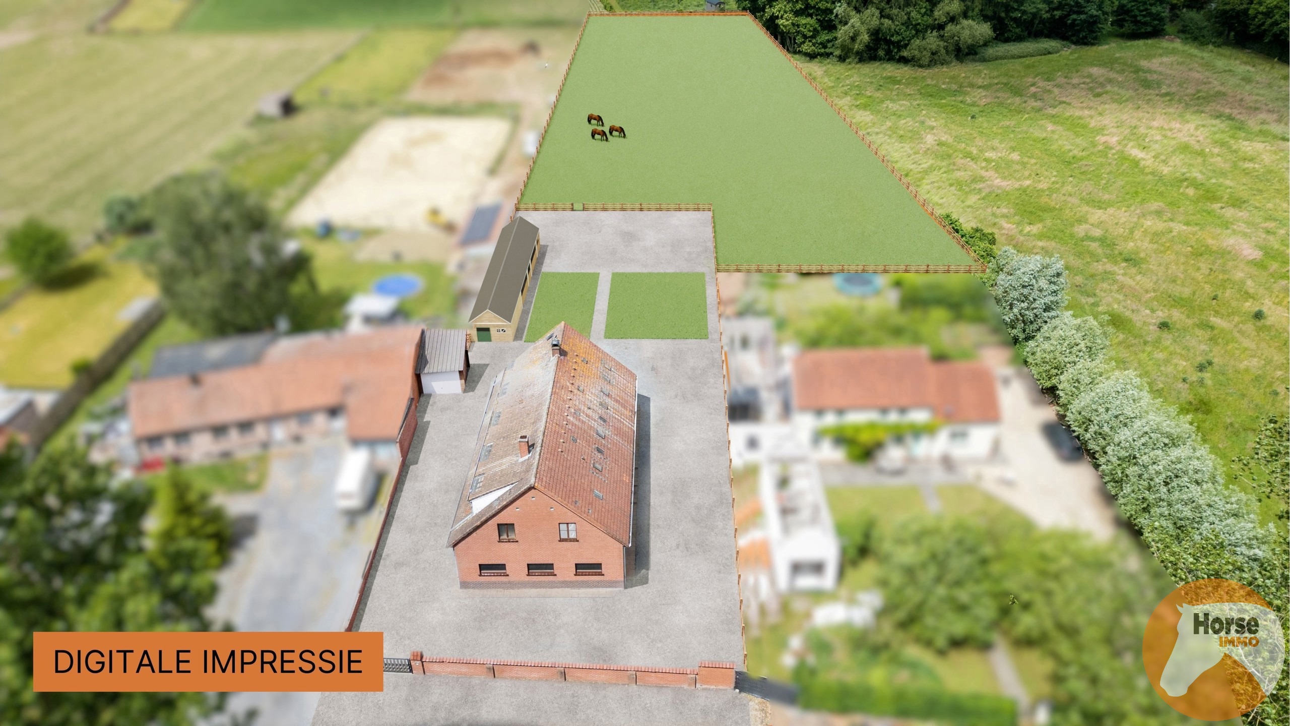 ZINGEM - In het groen gelegen woning op perceel van 60are - foto 1