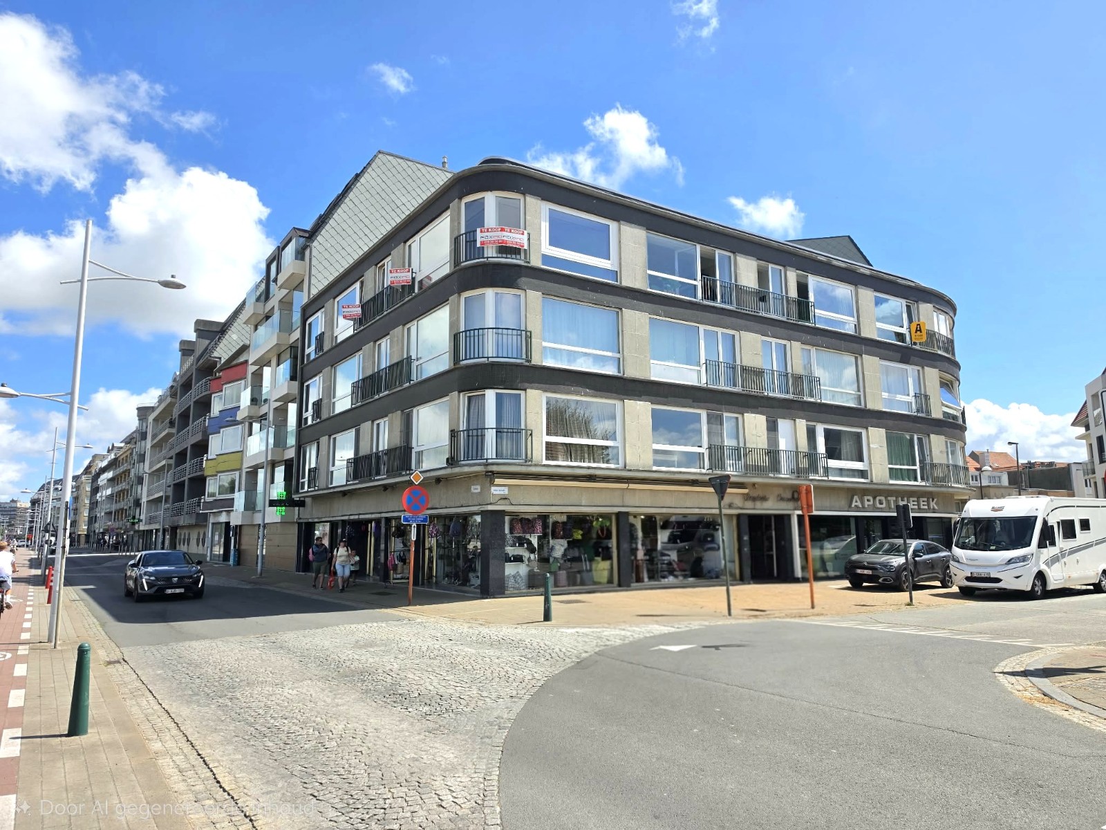 Appartement met 1 grote kamer en prachtig open duinzicht in het centrum van Bredene. - photo 1