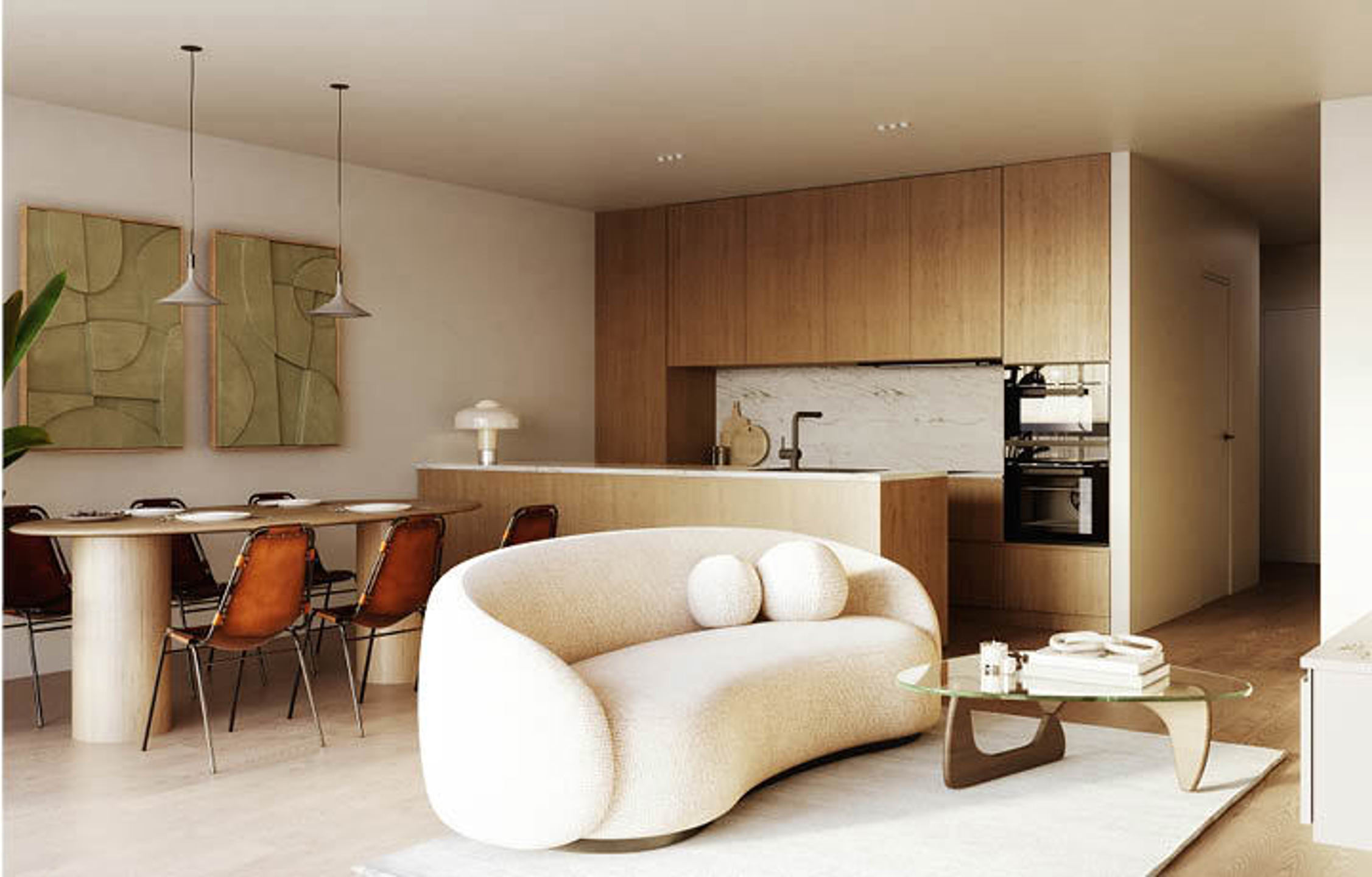 Appartement met 2 slaapkamers - foto 1