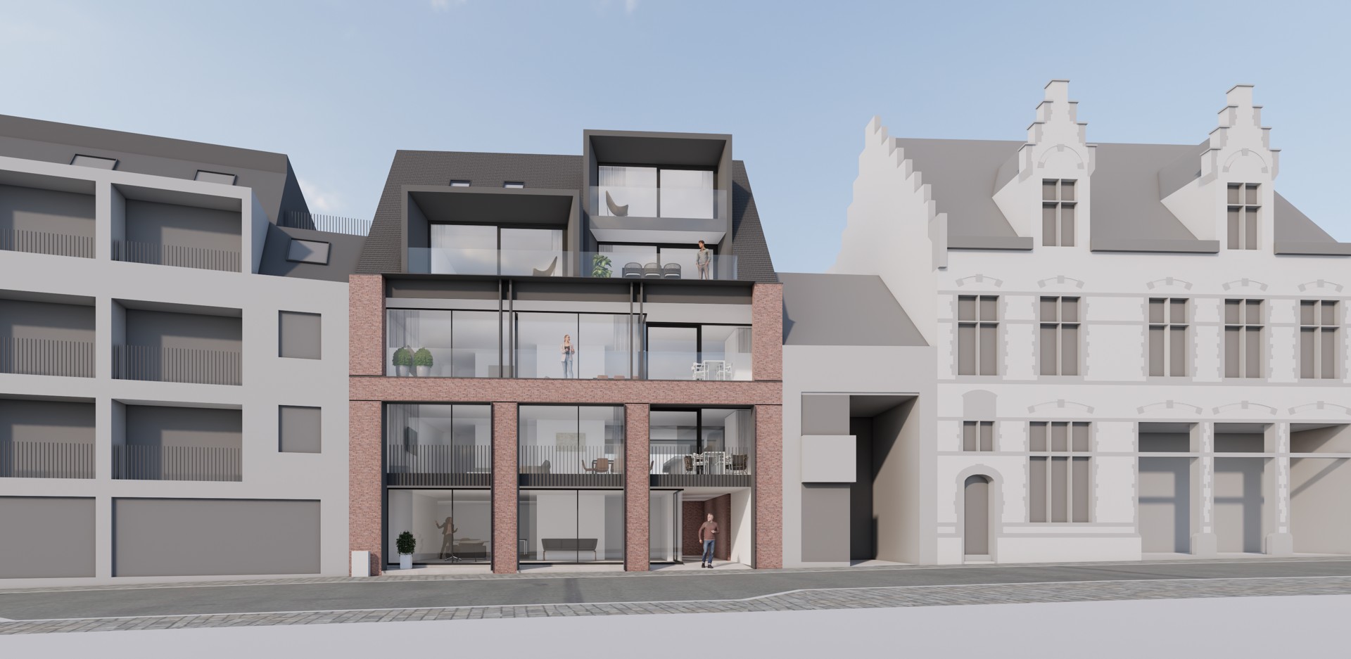 Nieuwbouw duplex appartement in residentie 'Villa Allegro' in het hartje van Tielt! - foto 4