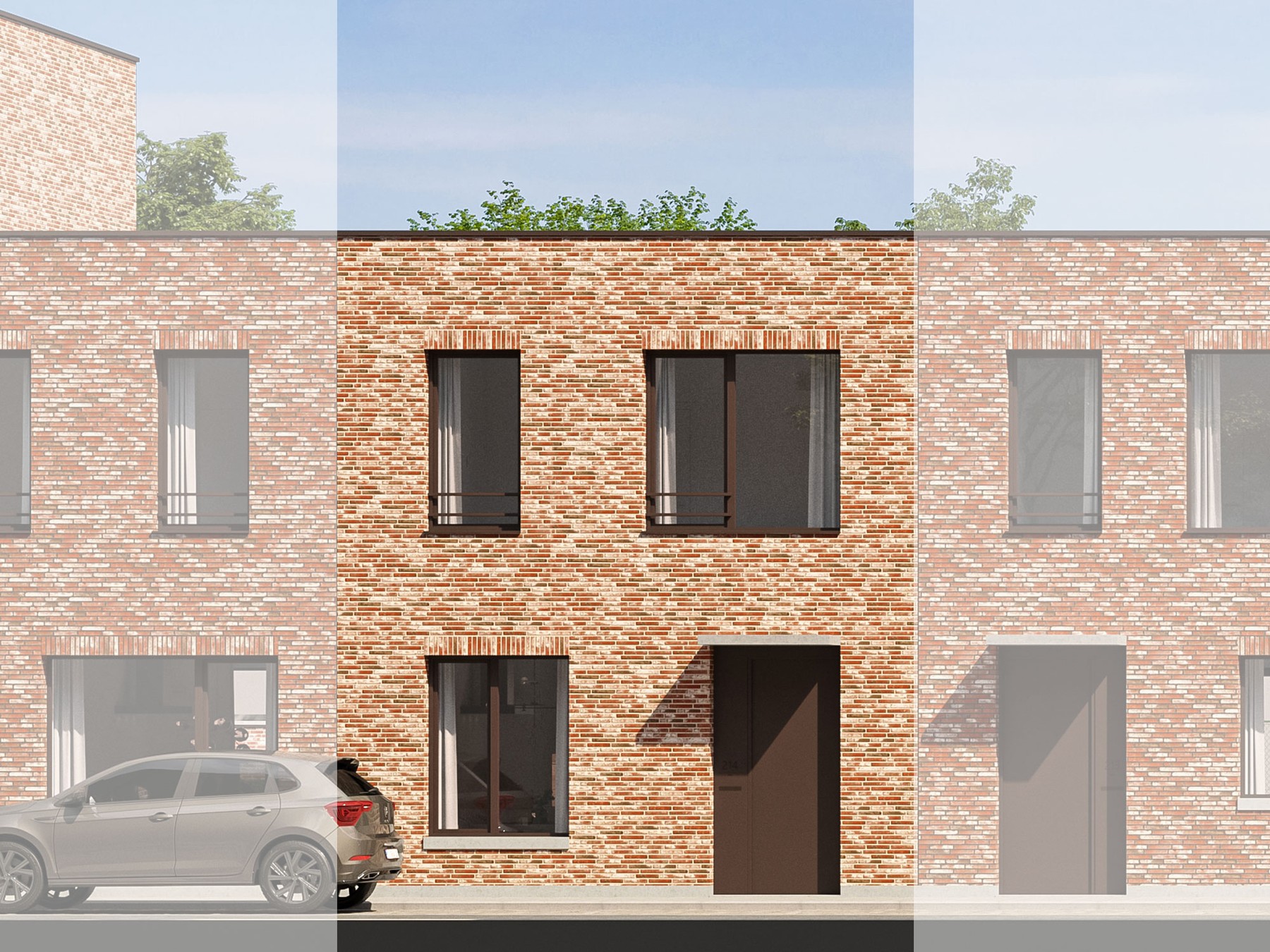 Lot 214 Moderne gesloten energiezuinige woning (159 m²) - foto 1