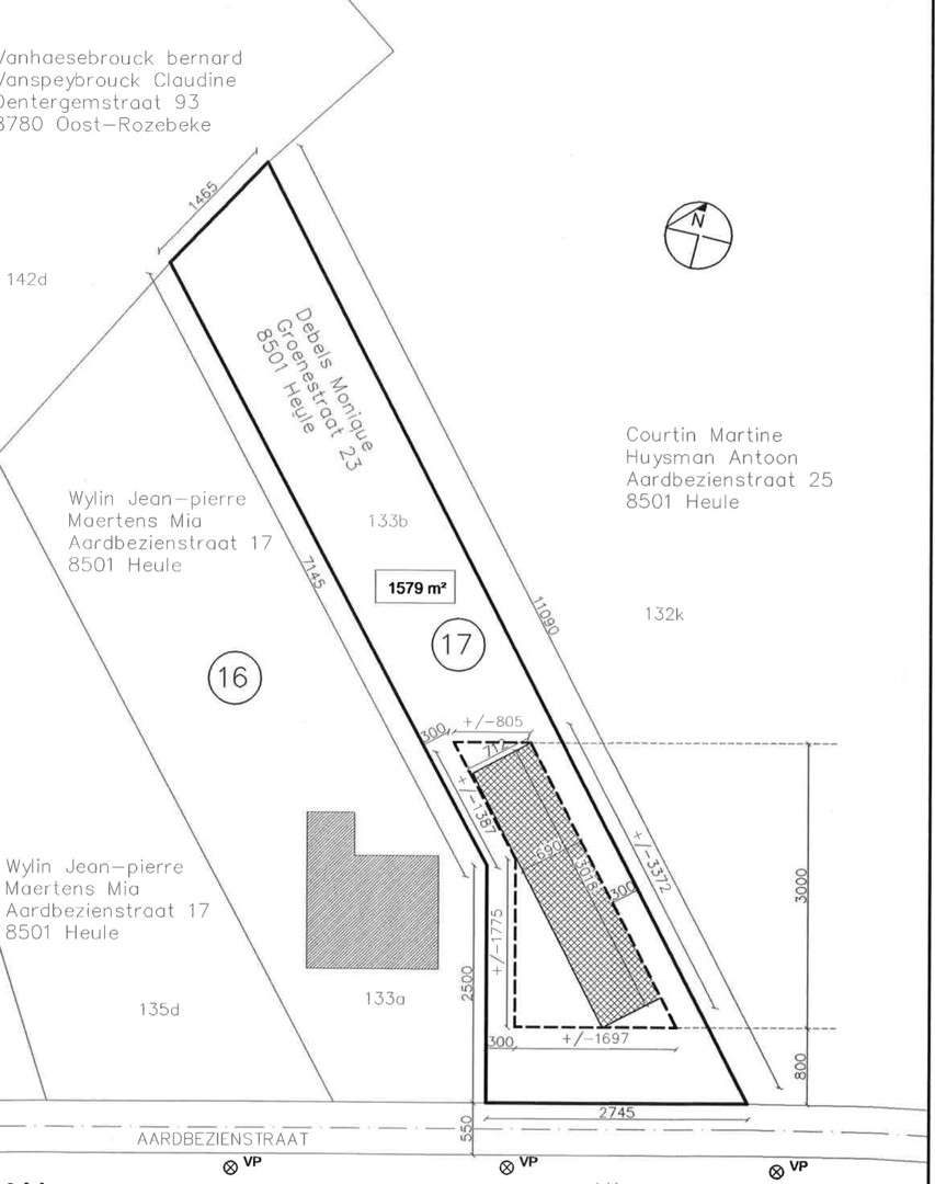 LANDELIJK GELEGEN PERCEEL BOUWGROND MET EEN TOTALE OPPERVLAKTE VAN 1579 M2 - foto 5