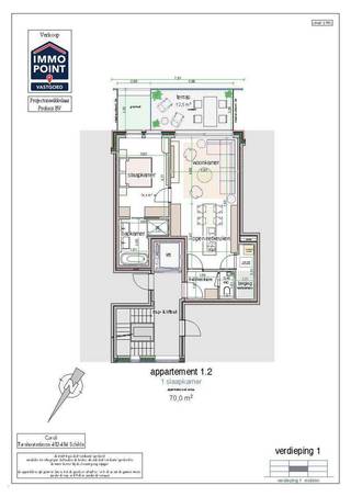 <p>‘Corali’, een exclusief en hedendaags nieuwbouwproject in het hart van Schilde. Dit kleinschalige nieuwbouwproject omvat 9 stijlvol afgewerkte appartementen, elk ontworpen met oog voor detail en een moderne architecturale uitstraling.<br /><br />APPARTEMENT 1STE VERDIEPING MIDDEN.<br />70 m² bestaande uit inkomhal, leefruimte met open keuken. Terras 12 m². <br />1 Slaapkamer, 1 badkamer, apart toilet en berging.<br /><br />Verplicht bij aan te kopen van 1 of meerdere ondergrondse autostaanplaatsen en kelderberging.<br /><br />BUDGETTEN<br />Keukens: € 17.500, - <br />Sanitair: € 5.700,- <br /><br />LEVERANCIERS<br />Sanitair: Desco<br />Keukens: Augustijns keukens<br />Tegels: RG tegel<br /><br />BIJZONDERHEDEN<br />Lift, schrijnwerk 'Reynaers' aluminium, videofoon, individuele vloerverwarming via warmtepomp, ventilatietype “D”, zonnepanelen.<br /><br /><br />POSITIEVE ASPECTEN<br />Energielabel “A”<br />Zéér veel lichtinval<br />Ruime afwerkingsbudgetten voorzien<br />Gelegen in het centrum van Schilde<br />Grondaandeel en constructie mogelijk aan 6% BTW<br />Betaling slechts bij oplevering (geen Wet Breyne)!<br /><br />TOTAAL PRIJS 6% BTW<br />€ 311.350<br />+ € 18.681 BTW 6%<br />__________<br />€ 330.031 *<br /><br />OF<br /><br />TOTAAL PRIJS 21% BTW<br />€ 311.350<br />+ € 65.384 BTW 21%<br />__________<br />€ 376.734 *<br /><br />* Prijzen exclusief notariskosten en aansluitingskosten nutsvoorzieningen.<br />* Prijzen exclusief aandeel in de kosten voor de basisakte: Deze bedragen € 850 incl. BTW per appartement.<br /><br /><br /></p>
<p><strong> </strong></p>