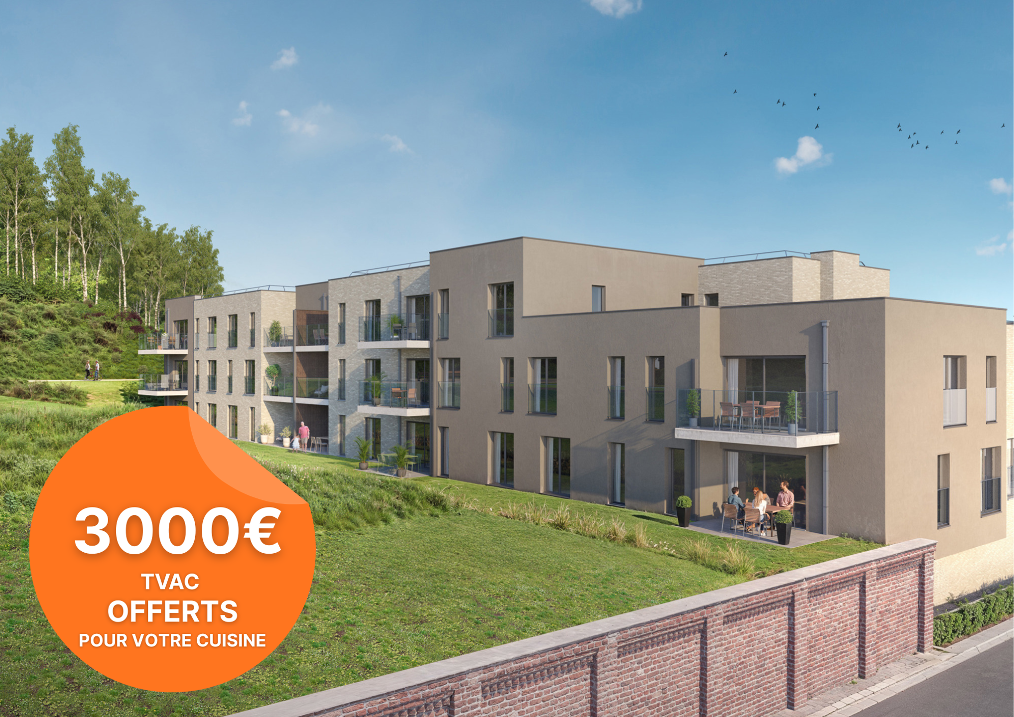 Appartement te koop in Sambreville met 2 slaapkamers - foto 1