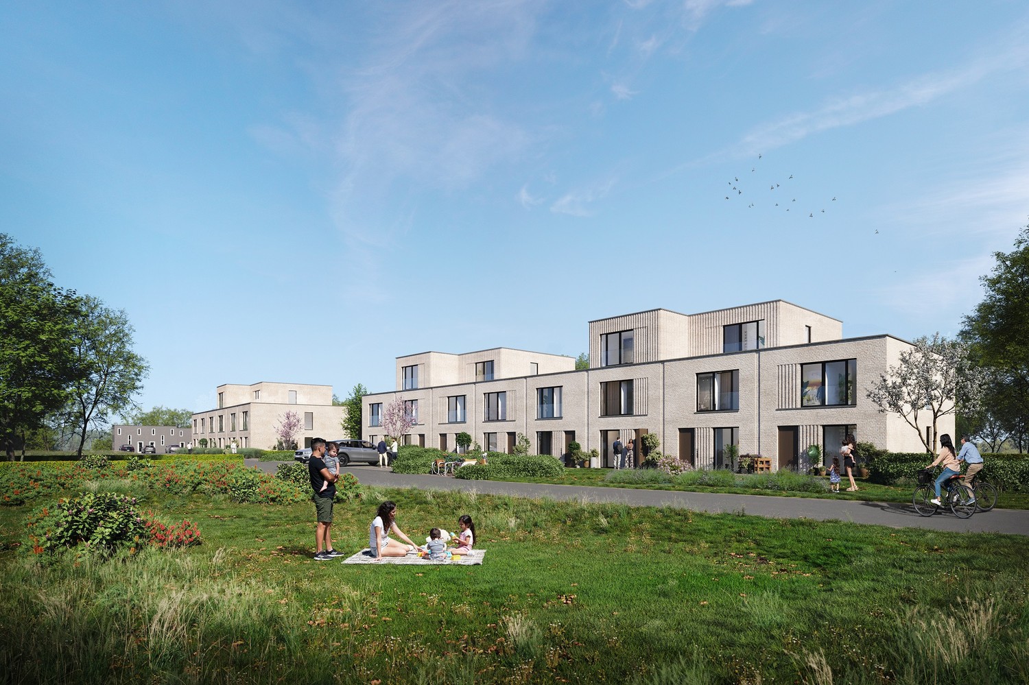 Halfopen E-0 woning met natuurgebeid 't Spei in je achtertuin - foto 1