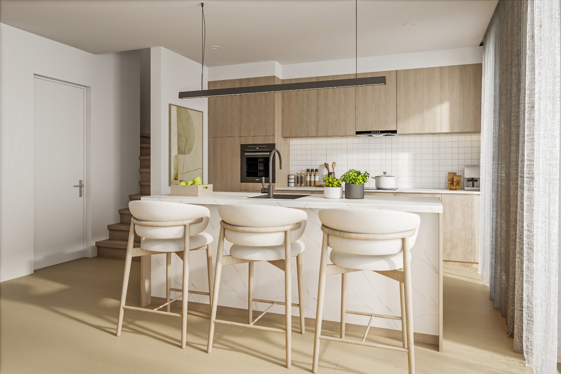 Rustig gelegen nieuwbouwwoning net buiten het centrum van Gistel. - foto 4