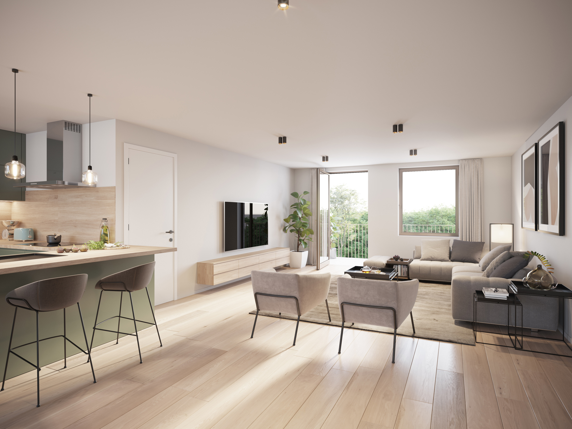 Comfortabele, energiezuinige luxe appartementen bij Parkbos. - foto 1