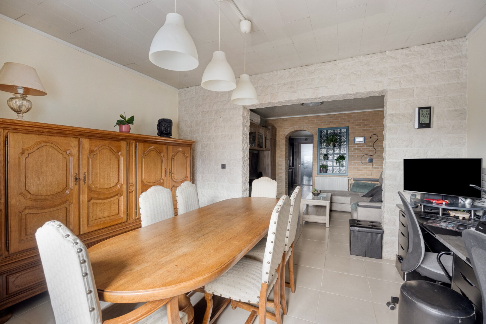 Halfopen bebouwing met 3 slaapkamers te Hoegaarden - foto 2