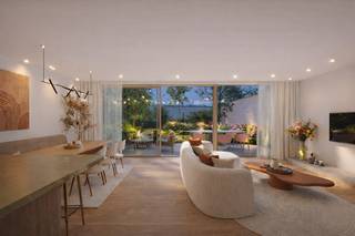 In de stijlvolle nieuwbouwresidentie “Finion”, gelegen in de charmante Bondgenotenlaan te Heist-aan-Zee, bieden wij u een prachtig gelijkvloers appartement met privatieve tuin aan. Deze woonst combineert hedendaags comfort met een uiterst centrale ligging, op wandelafstand van winkels, het station en het strand.<br /><br />Het appartement beschikt over een bruikbare vloeroppervlakte van 101 m², aangevuld met een ruim terras van 23 m² en een fraai aangelegde tuin van 70 m². Dankzij de zuidwestelijke oriëntatie geniet u hier volop van de zon, van de namiddag tot in de avond – ideaal om te ontspannen of gasten te ontvangen.<br /><br />De indeling is praktisch en doordacht: een ruime en lichtrijke leefruimte met directe toegang tot terras en tuin, een open en volledig ingerichte keuken, een bijkeuken/wasplaats, een gastentoilet, twee slaapkamers aan de straatzijde en een moderne badkamer met inloopdouche.<br /><br />Dankzij de hoogwaardige afwerking en de energiezuinige bouw biedt dit appartement een bijzonder aangename en duurzame woonkwaliteit. De kleinschalige residentie en de topligging maken dit appartement perfect geschikt als vaste woonst én als tweede verblijf aan zee.<br /><br />Aankoop aan 6% BTW mogelijk.<br /><br />Meer informatie of een afspraak?<br />📞 Contacteer ons via 050/89.27.70