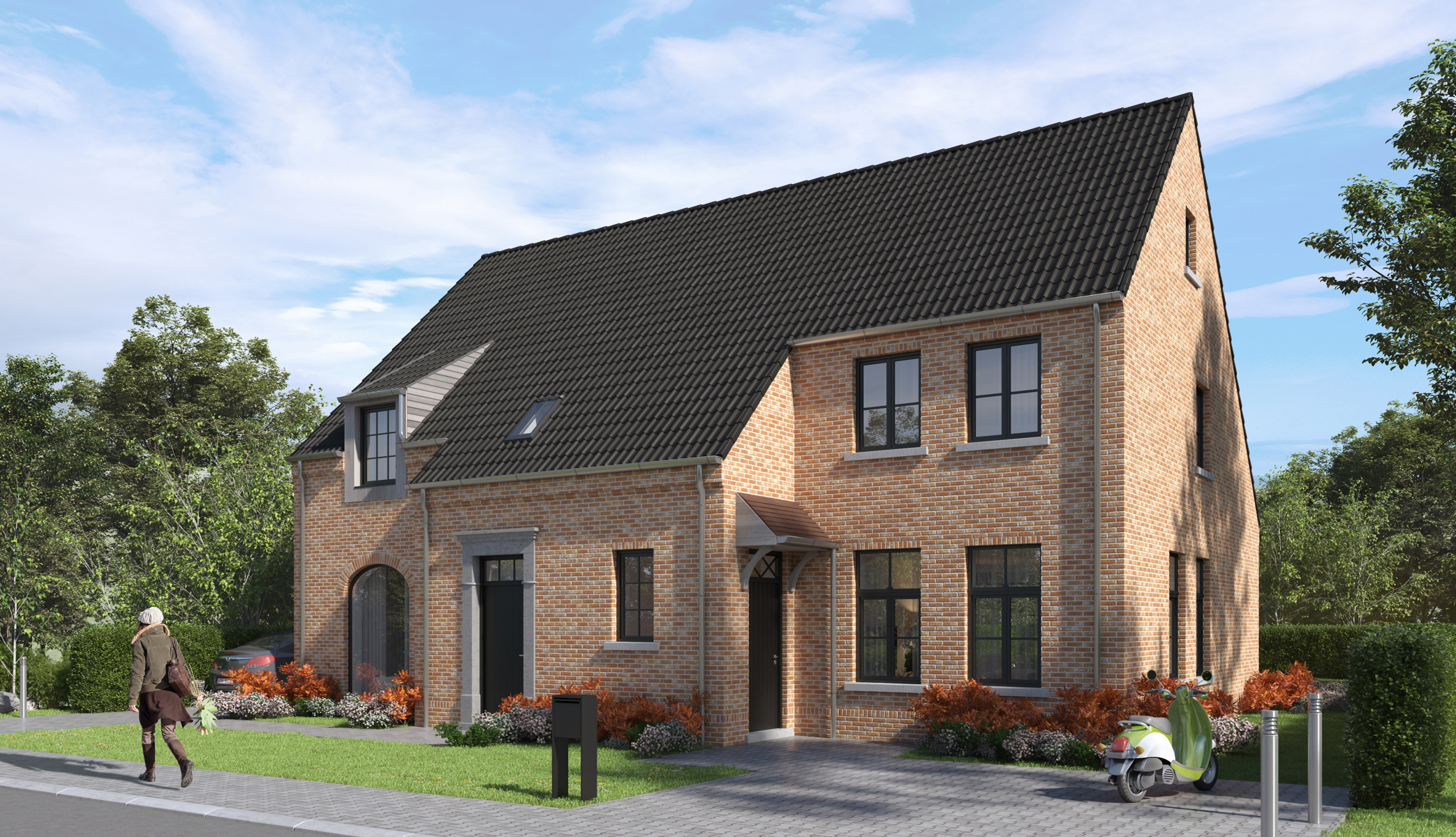 Landelijke, halfopen woning - foto 4