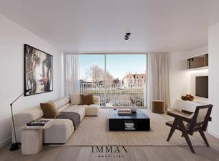 Situé entre Kolenkaai, Veldmaarschalk Fochstraat et Leopold II Laan, le projet KAAI 30 est la dernière partie du bloc d'immeubles existant. Les écoles, les magasins et les transports en commun sont accessibles à pied. Ce quartier tranquille est suffisamment éloigné du centre touristique mais donne un accès direct à ce que Bruges a de mieux à offrir.<br />- Situation centrale à la périphérie de Bruges avec vue sur le Kolenkaai<br />- Plusieurs supermarchés dans un rayon d'un kilomètre autour du projet<br />- Possibilité de se rendre à pied à la Place du Marché et au Zand de Bruges<br />- Promenades à pied et à vélo dans les environs de Bruges<br />- Fitness et piscine à moins de 1 km<br /><br />Appartement A 2.3 - Appartement avec la disposition suivante : <br />Séjour avec cuisine ouverte, accès à la terrasse avec rangement sur la terrasse, hall de nuit avec toilettes invités, débarras, 2 chambres à coucher et salle de bain équipée d'une douche à l'italienne et d'un lavabo.