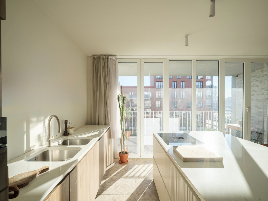 Luxueus 1-slaapkamerappartement met zonnig terras aan de Nieuwe Dokken - photo 4