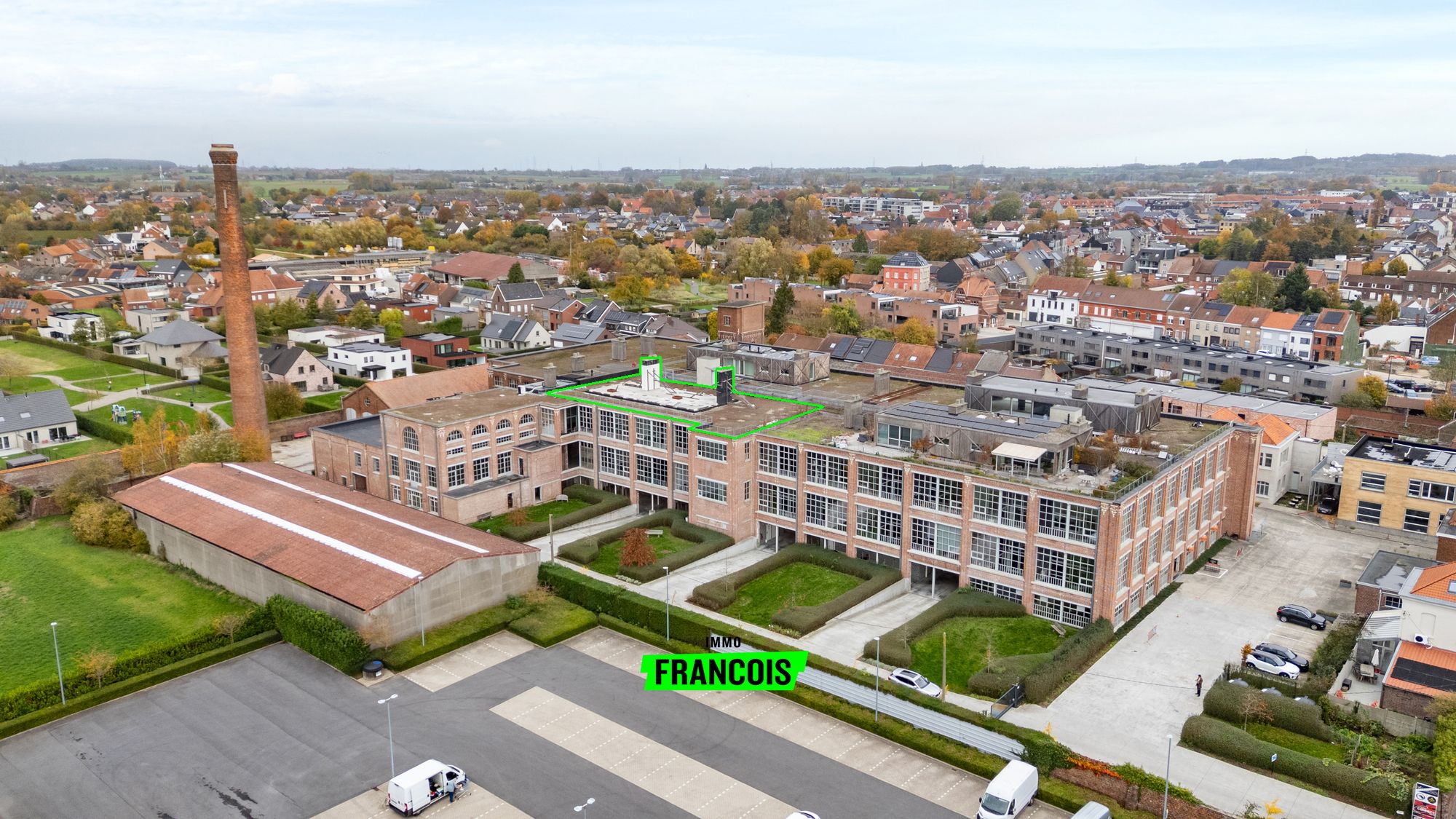 Casco-penthouse te koop op unieke locatie in Avelgem! - foto 2
