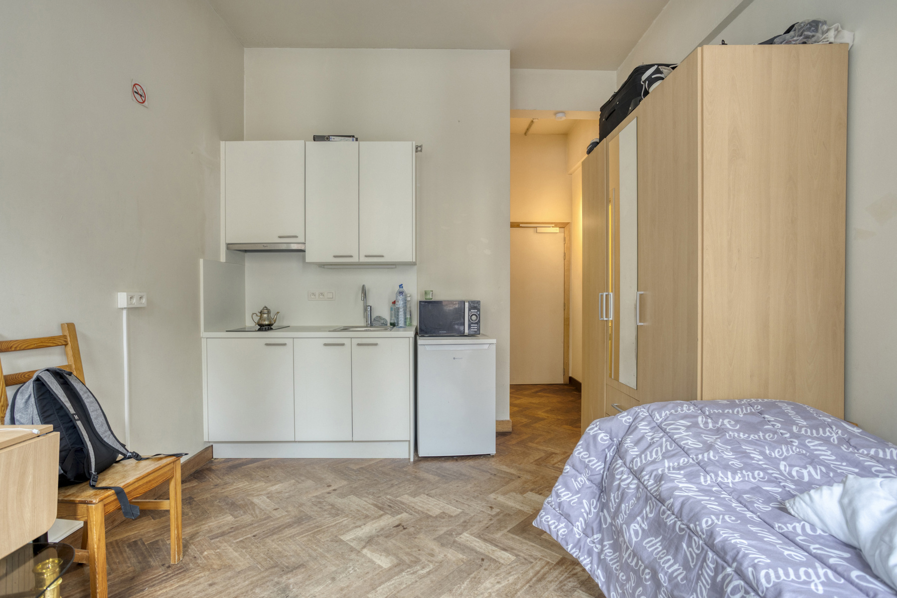 Studio 22 m², eigen sanitair en kitchenette centrum Leuven! - foto 4