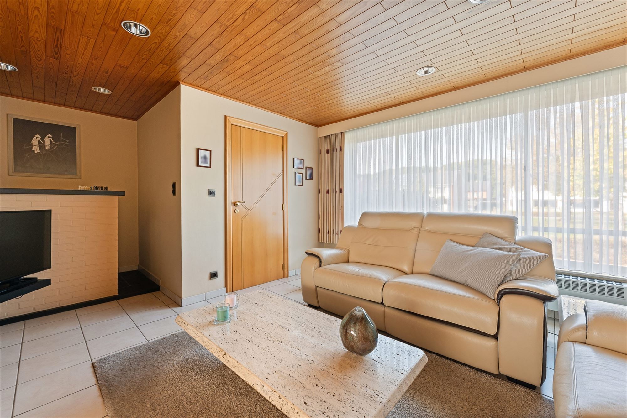 GOED ONDERHOUDEN WONING MET 3 SLAAPKAMERS OP EEN ZONNING GEORIËNTEERD PERCEEL TE PAAL - foto 5