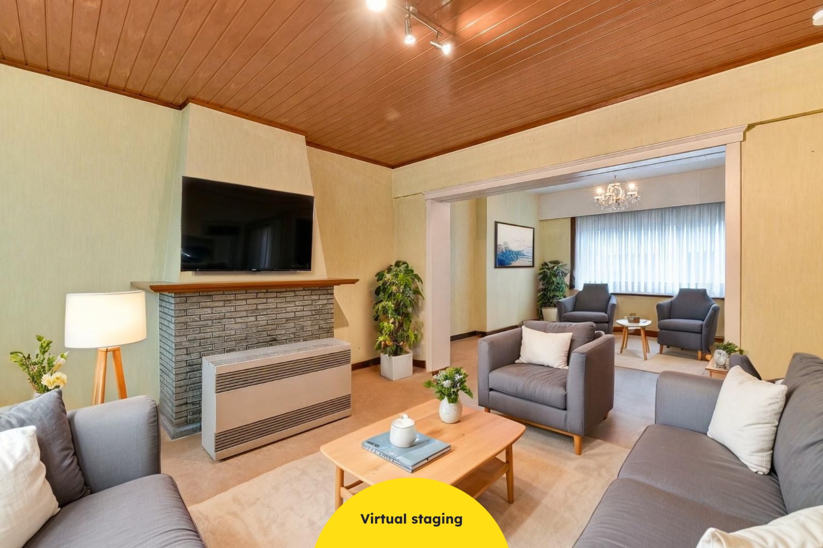 Te renoveren gezinswoning met drie slaapkamers en zongerichte tuin - foto 3