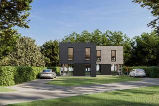<p><strong>Heiend 31B is de rechtse woning in lichtere gevelsteen met o.a lichtrijke woonkamer met open keuken, drie slaapkamers, bureau, badkamer met ligbad, inloopdouche, dubbel lavabomeubel en toilet.<br /><br />Nieuwbouwproject Heiend – 2 nieuwbouwwoningen in Lille</strong></p>
<p>Ontdek dit nieuwbouwproject in Lille. Een frisse, eigentijdse woonplek waar rust en modern comfort samenkomen. Aan Heiend 31A en 31B verrijzen twee energiezuinige nieuwbouwwoningen die ontworpen zijn met oog voor architecturale eenvoud, warme materialen en een overvloed aan natuurlijk licht. De ligging in een doodlopend straatje dat Heiend met Moleneind verbindt, zorgt voor een bijzonder rustige woonervaring, terwijl het centrum van Lille slechts een korte wandeling verwijderd is.</p>
<p><strong>Samenvatting</strong></p>
<p>Dit kleinschalige project omvat twee moderne BEN‑woningen, elk met drie volwaardige slaapkamers, een lichtrijke leefruimte met open keuken en een extra bureau‑ of hobbyruimte. De volledig aangelegde private tuin vormt een groene verlenging van de leefruimte, terwijl een praktische berging extra comfort biedt. Dankzij de doordachte indeling, kwalitatieve materialen en energiezuinige technieken geniet u hier van een woning die zowel functioneel als stijlvol is.</p>
<p><strong>Leven in het groen van Lille</strong></p>
<p>Wonen aan Heiend 31A en 31B betekent kiezen voor een plek waar het dagelijkse leven moeiteloos samenvalt met rust en natuur. Op wandel- en fietsafstand vindt u winkels, scholen, horeca en andere voorzieningen. Tegelijkertijd ligt de groene omgeving uitnodigend klaar voor wie graag wandelt, fietst of gewoon geniet van de buitenlucht. Deze combinatie van centrale ligging en serene woonomgeving maakt het project bijzonder aantrekkelijk voor gezinnen en koppels die op zoek zijn naar comfortabel wonen in Lille.</p>
<p><strong>Licht, lucht & leefkwaliteit</strong></p>
<p>Bij het ontwerp van de woningen werd veel aandacht besteed aan een praktische indeling en een aangenaam ruimtegevoel. Op het gelijkvloers bevindt zich een ruime en lichtrijke leefruimte met een open keuken. Grote raampartijen zorgen voor een maximale lichtinval en creëren een directe verbinding met de achterliggende tuin.</p>
<p>Op de eerste verdieping beschikken beide woningen over drie volwaardige slaapkamers en een comfortabele badkamer met zowel een ligbad als een douche. Daarnaast is er een extra ruimte voorzien die perfect kan ingericht worden als bureau, speelkamer of logeerkamer. Een praktische berging biedt bijkomende opbergruimte.</p>
<p><strong>Buitenruimte</strong></p>
<p>Elke woning beschikt over een volledig aangelegde private tuin die rechtstreeks aansluit op de leefruimte. Dankzij de grote raampartijen vloeien binnen- en buitenruimte mooi in elkaar over en geniet u van veel natuurlijk licht en een aangenaam uitzicht op het groen.</p>
<p><strong>Duurzaamheid en energiezuinigheid</strong></p>
<p>Deze bijna-energieneutrale nieuwbouwwoningen worden uitgerust met duurzame technieken die zorgen voor een optimaal wooncomfort en een laag energieverbruik. De woningen beschikken over vloerverwarming in combinatie met een lucht/water warmtepomp met actieve koeling.</p>
<p>Daarnaast worden de woningen voorzien van individuele zonnepanelen, waardoor u een deel van uw eigen energie opwekt en uw energiekosten aanzienlijk verlaagt. Het ventilatiesysteem C+ zorgt continu voor een gezonde luchtkwaliteit dankzij de automatische aanvoer van verse lucht en de afvoer van vervuilde binnenlucht.</p>
<p>Door de combinatie van deze energiezuinige technieken investeert u in een duurzame en toekomstgerichte woning met een lagere energiefactuur en een uitzonderlijk hoog wooncomfort.</p>
<p><strong>Beschermd als koper</strong></p>
<p>De verkoop van dit nieuwbouwproject geschiedt onder de Wet Breyne. Dit garandeert de koper uitgebreide bescherming en ontneemt alle risico's. U betaalt in schijven naarmate de werken vorderen.</p>