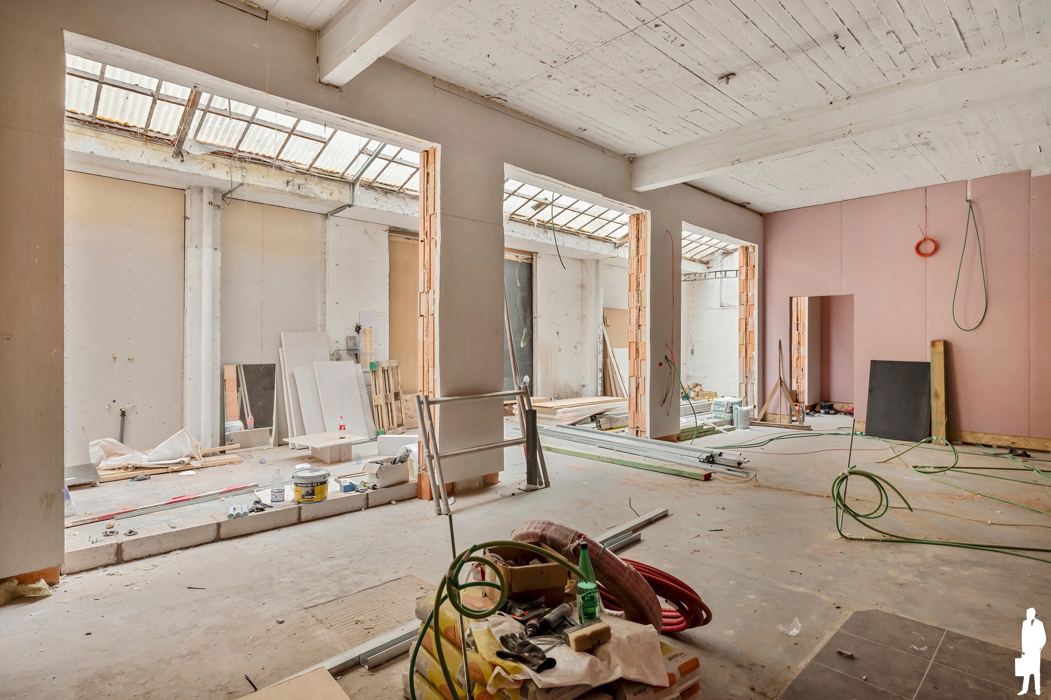 Semi-casco bedrijfsruimte van 265 m² met terras - foto 5