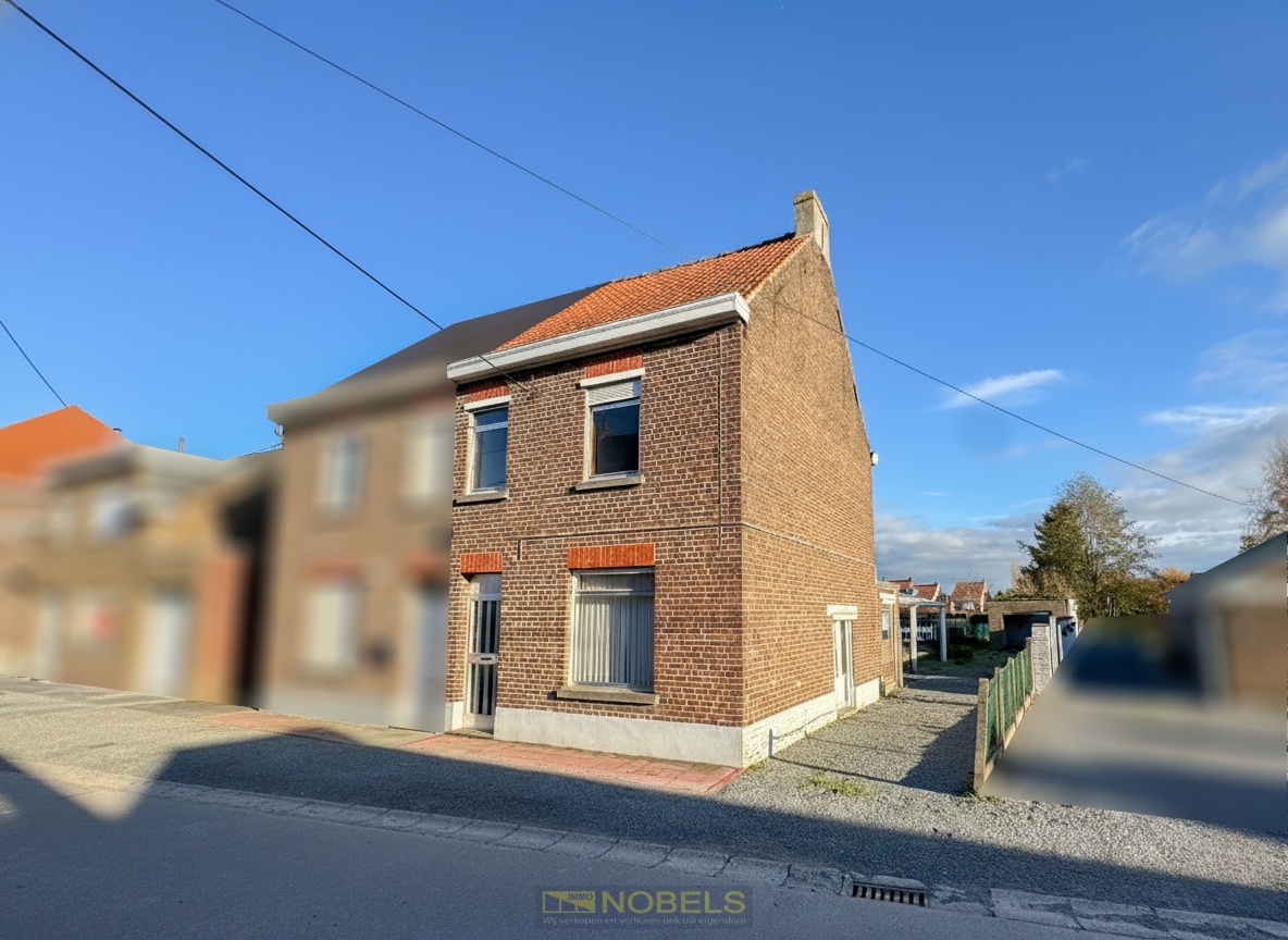 Te koop, Te renoveren halfopen bebouwing met diepe tuin op rustige ligging te Oudenaarde! - foto 1