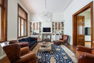 <p>Characterful flat in a building dating from 1892 that originally belonged to the famous industrialist Solvay and is adjacent to the beautifully renovated Stock Exchange, which provides access to the Meir.</p>
<p>Magnificent ceiling height and façade width give the property beautiful light. Entering the flat with wooden floors, which currently serves as a pied-à-terre, we find a spacious entrance hall currently used as office space, followed by a generous living room and dining room with a beautifully installed high-quality kitchen.</p>
<p>On the mezzanine floor, there is a separate studio with a bedroom and bathroom.</p>
<p>This stately building is reminiscent of Antwerp's rich history.</p>
<p>There are three cellars in the building.</p>
<p>A parking space is available for purchase in the adjacent building for €55,000.</p>
<p>Ideal property for residential use or professional practice.</p>
<p>Characterful flat in a building dating from 1892 that originally belonged to the famous industrialist Solvay and is adjacent to the beautifully renovated Stock Exchange, which provides access to the Meir.</p>
<p>Magnificent ceiling height and façade width give the property beautiful light. Entering the flat with wooden floors, which currently serves as a pied-à-terre, we find a spacious entrance hall currently used as office space, followed by a generous living room and dining room with a beautifully installed high-quality kitchen.</p>
<p>On the mezzanine floor, there is a separate studio with a bedroom and bathroom.</p>
<p>This stately building is reminiscent of Antwerp's rich history.</p>
<p>There are three cellars in the building.</p>
<p>A parking space is available for purchase in the adjacent building for €55,000.</p>
<p>Ideal property for residential use or professional practice.</p>