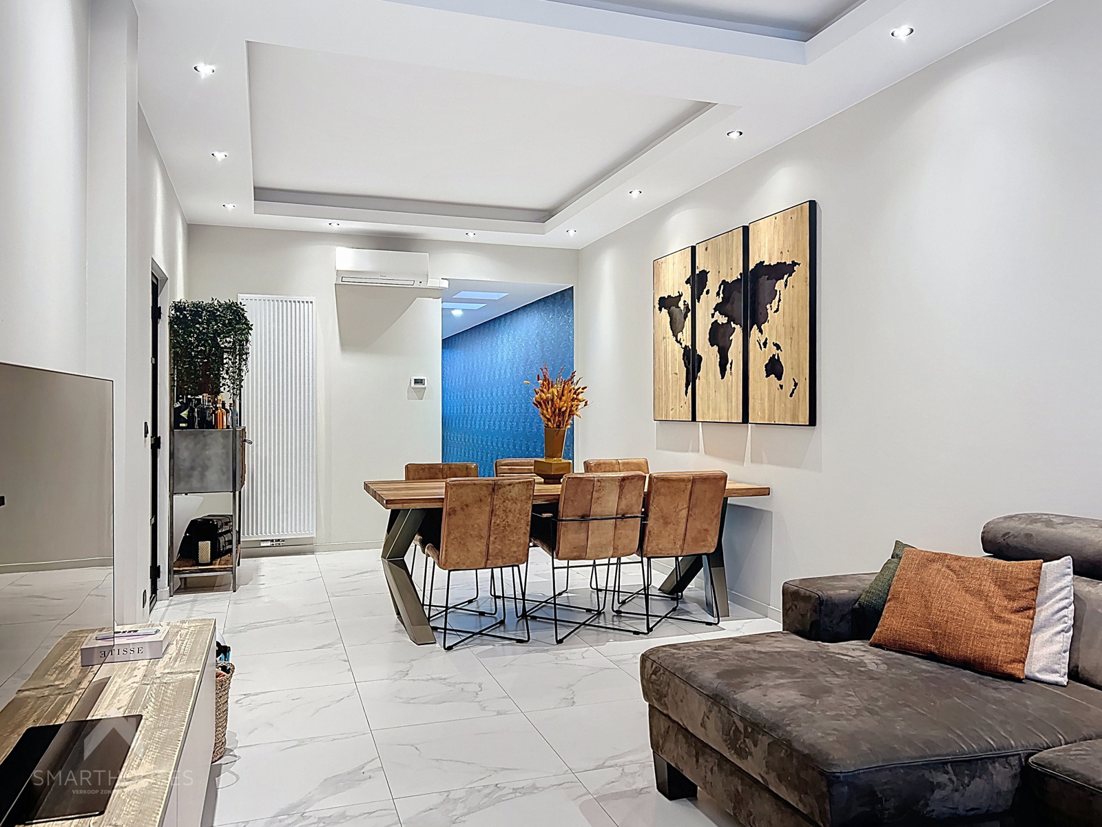 Volledig afgewerkte woning met 4 slaapkamers en grote tuin. - foto 5