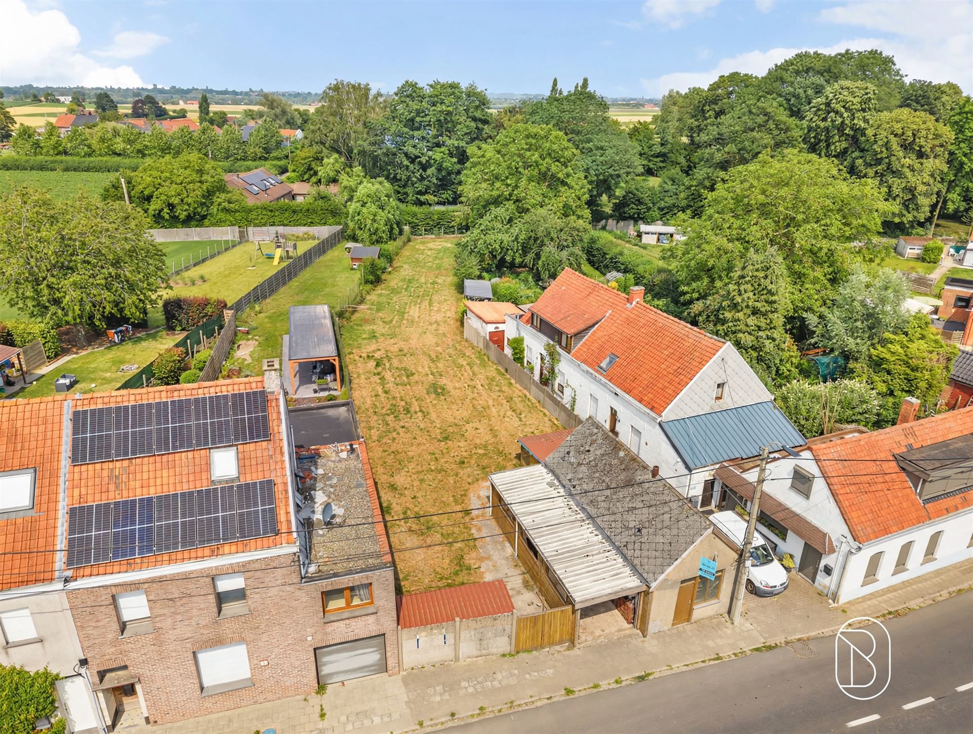 Bouwgrond van 831m², voor HOB, in landelijke omgeving. - foto 5