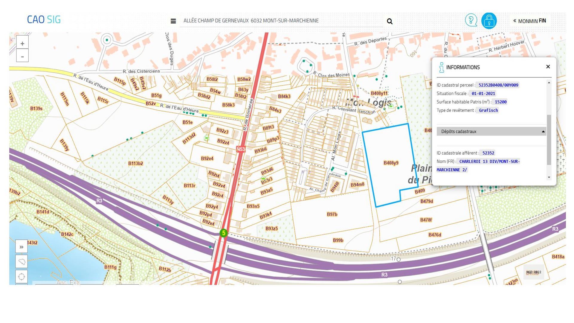 Grond te koop in Mont-Sur-Marchienne - foto 2