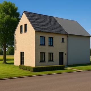 <strong>Dit is een voorbeeld van een reeds verkochte afgewerkte woning.</strong><br /><br />De indeling van de woning is nog compleet te personaliseren.<br />Mogelijkheid om tot 4 slaapkamers in te richten inclusief dressing.<br /><br />Omarm een duurzame levensstijl met milieuvriendelijke kenmerken geïntegreerd in het pand. Van zonnepanelen, domotica, energiezuinige apparaten tot een regenwaterput van 10.000 liter.<br /><br />Voor meer info, aarzel niet ons te contacteren!