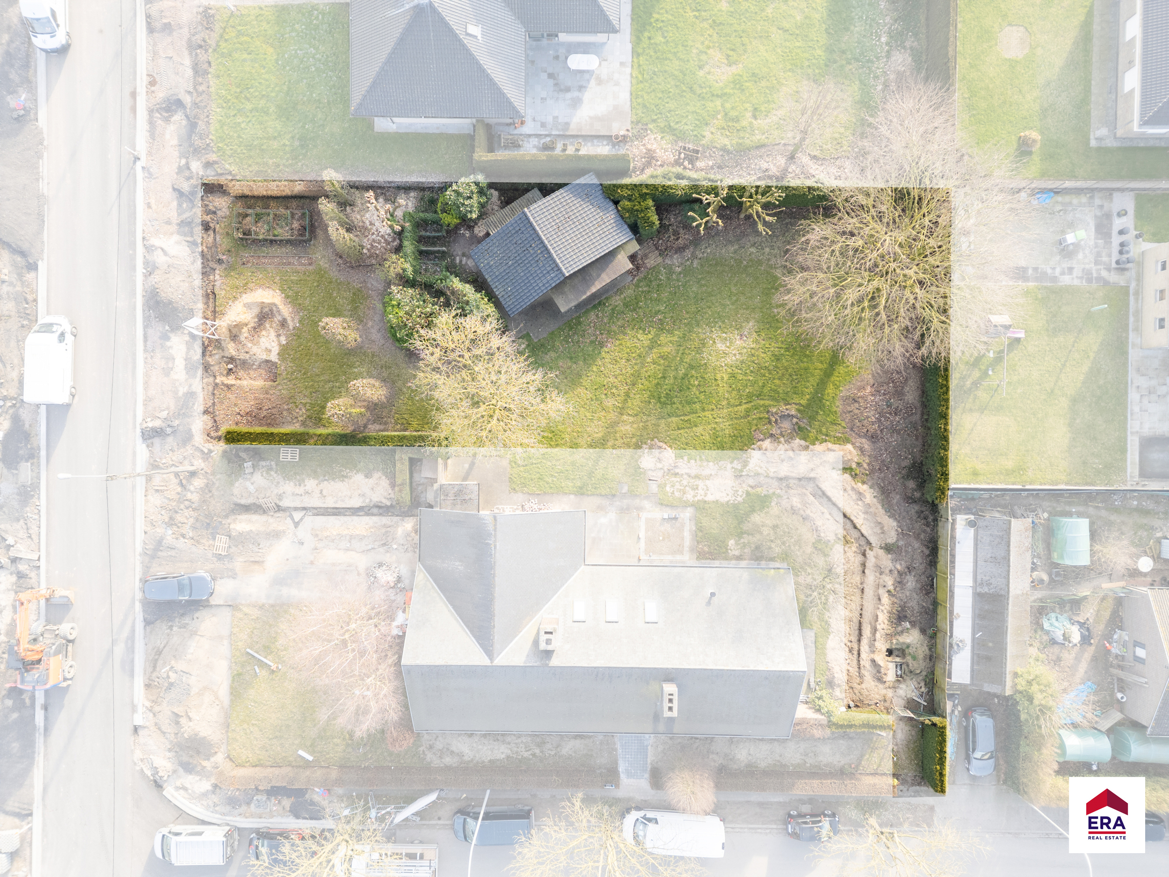 Bouwgrond met een oppervlakte van 884m² in Oostrozebeke! - foto 3