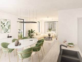 <strong><span><span>Welkom aan het nieuwe Kersenpad en de Perenstraat in Oud-Turnhout</span></span></strong><br />Dit rustige binnengebied tussen de Steenweg op Sevendonk en de Neerstraat, biedt u een nieuwe woonplaats aan de gekende appel- en perenboomgaarden en tegelijkertijd toch vlakbij supermarkten, bakker, slager, apotheker en scholen, ... en met een uitstekende verbinding naar de E34 Antwerpen - Eindhoven. Dat betekent wonen in een landelijke, groene en rustige omgeving en toch op <strong>5 minuutjes wandelen van het gezellige dorpscentrum </strong>van Oud-Turnhout. <strong><span> Wij informeren u graag tijdens een bezoek aan de modelwoning! </span></strong><br /><br />Wij bieden aan het Kersenpad en de Perenstraat 11 nieuwe woningen aan met <strong>3 of 4 slaapkamers, 1 of 2 badkamers, aangename tuinen met bijgebouw en een ondergrondse parkeerplaats. </strong>De woningen liggen aan een groenplein, en <strong>vlakbij de weilanden en boomgaarden.</strong> Het nieuwe gebied wordt voorzien van parkeerplaatsen voor uw bezoekers, en wordt verder <strong>autoluw </strong>aangelegd. Het groene plein met wadi en natuurlijke speelelementen wordt een ontmoetingsplaats voor jong en oud. Hier spelen kinderen veilig in <strong>het nieuwe park; recht tegenover uw woning. </strong>Uw fiets stalt u probleemloos in uw eigen <strong>tuinberging</strong>, die u gemakkelijk langs de achterzijde van uw perceel bereikt. Op het terrein worden <strong>ondergrondse sorteerplaatsen</strong> voorzien; dus gedaan met het sleuren met containers en u sorteert wanneer het u uitkomt. <br /><br /><u>De woning aan Perenstraat 2 kent deze indeling</u><br />Op het gelijkvloers is er een inkomhal met gastentoilet. De "doorzon" leefruimte kijkt langs alle ramen uit op de eigen tuin. De open leefkeuken met kookeiland biedt toegang tot een berging. Op de verdieping 3 volwaardige slaapkamers en grote badkamer met natuurlijk daglicht, ligbad, douche, toilet en dubbele wastafel. Vaste trap naar de 2e verdieping met daar een 4e slaapkamer met dressing, dakterras en eventueel zelfs 2e badkamer. De tuin wordt omheind met draad, ingezaaid, en voorzien van een terras en bijgebouw. De tuin is langs de achterzijde bereikbaar via een poortje: Bijzonder handig dus voor uw fietsen of tuinafval. Parkeren gebeurt ondergronds.<br /><br /><span>De prijs</span><br />De prijs voor deze woning bedraagt 374.000 EUR, excl. kosten en parking. Een parkeerplaats is bij te kopen voor 20.500 of 22.500 EUR. <br /><span><strong>Inclusief BTW, registratierechten, aktekosten, volledige afwerking, technieken, en 1 parking bedraagt de totaalprijs +/- 480.000 EUR.</strong></span><br />Er zijn ook woningen te koop met 3 slaapkamers. Wij informeren u hier graag over. <br /><br /><u>Technieken en afwerking</u><br />Een E-peil tussen de 10 en 20 wordt u gegarandeerd: Hoogwaardige isolatie, duurzame, energiezuinige technieken zoals een <strong>warmtepomp met vloerverwarming + koeling</strong>, <strong>zonnepanelen</strong>, superisolerende beglazing, ventilatiesysteem D, groene daken en <strong>regenwaterrecuperatie </strong>worden gecombineerd met een warme, hedendaagse architectuur. Deze aardgasvrije woningen zijn klaar voor de toekomst.<br /><br />De afwerking is tot in de puntjes, naar uw smaak en met afgesproken budgetten voor de keuken, badkamer(s), vloeren en binnendeuren. De werken starten in het najaar van 2025, waardoor u momenteel nog alle inspraak heeft in de afwerking. <br /><br />Deze woningen worden gebouwd onder de <strong>wet Breyne:</strong> U bent als koper volledig beschermd met een voltooiingswaarborg en betaalt slechts naar gelang de werken vorderen. <strong><br /></strong>