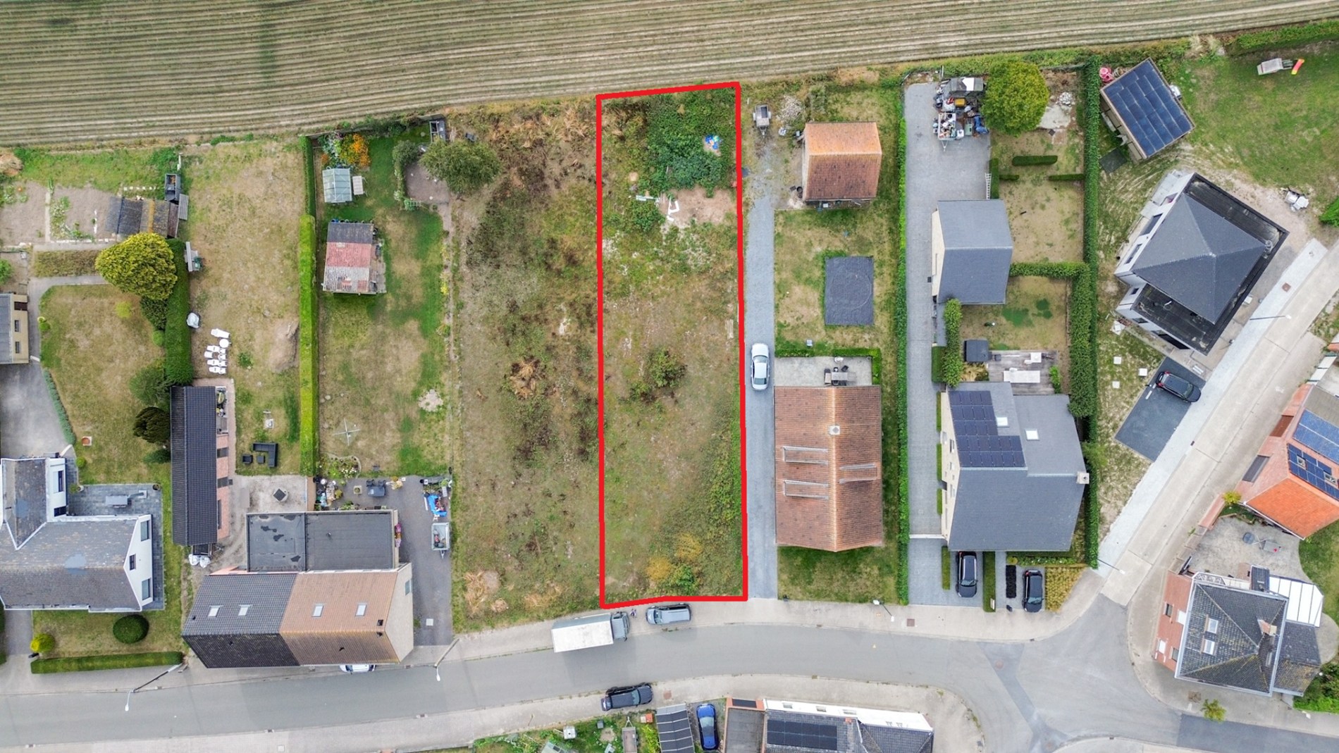 Mooi gelegen perceel bouwgrond voor open bebouwing, 804 m², Bovekerke. - foto 5