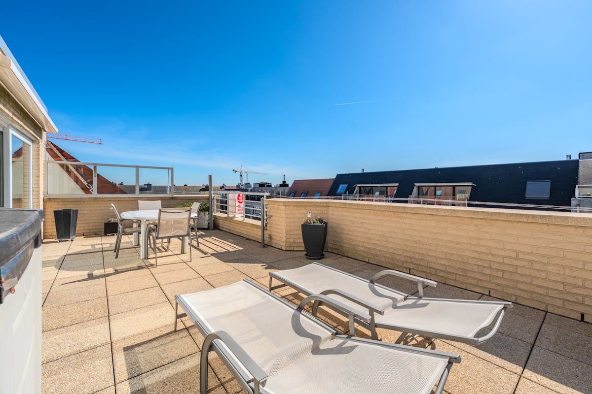 Prachtig appartement met ruime terrassen en zijdelings zeezicht! - foto 5