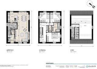 Open bebouwing in landelijke stijl op lot 4 in deze nieuwe residentieel gelegen verkaveling. De woning omvat ruime woonkamer met...