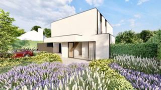 Kwalitatief moderne ENERGIEZUINIGE NIEUWBOUWVILLA<br />Mooi gelegen in het groene Marke, biedt deze stijlvolle villa de perfecte mix van luxe, comfort en energiezuinig wonen. Indeling: inkom met vestiaire, grote BUREAU, toilet, de royale lichtrijke leefruimte met open keuken vormt het hart van de woning, waar grote raampartijen zorgen voor een overvloed aan natuurlijk licht en een prachtig zicht op de tuin, bijkeuken/wasplaats, 4 slaapkamers en twee moderne badkamers, ideaal voor gezinnen of wie ruimte en privacy belangrijk vindt. Buiten tref je een overdekte carport en is er een voorziening voor een zwembad. Dankzij de mogelijkheid om zelf mee te beslissen over de materiaalkeuze, kan je deze villa volledig afstemmen op jouw persoonlijke stijl en smaak.INFO: IMMO BEGUIN: info@immobeguin.be