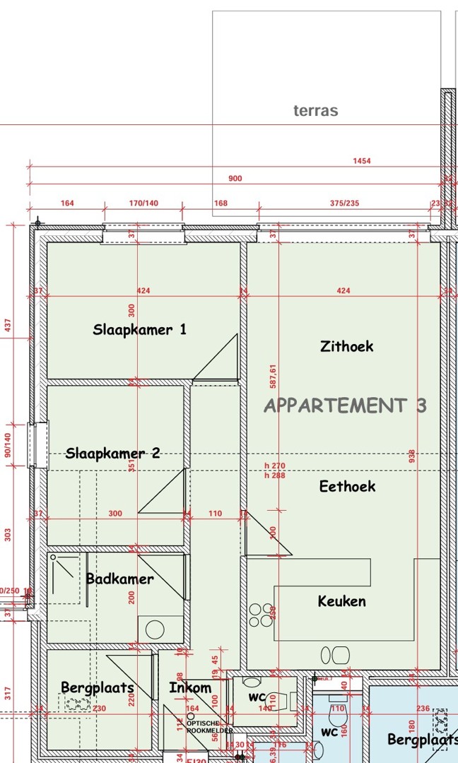 Gelijkvloers appartement met tuin en 2 slaapkamers te huur in Zutendaal - foto 2