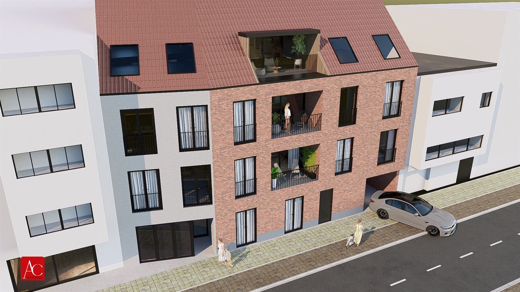 Handelshuis met commercieel gelijkvloers en 3 slaapkamers - foto 3