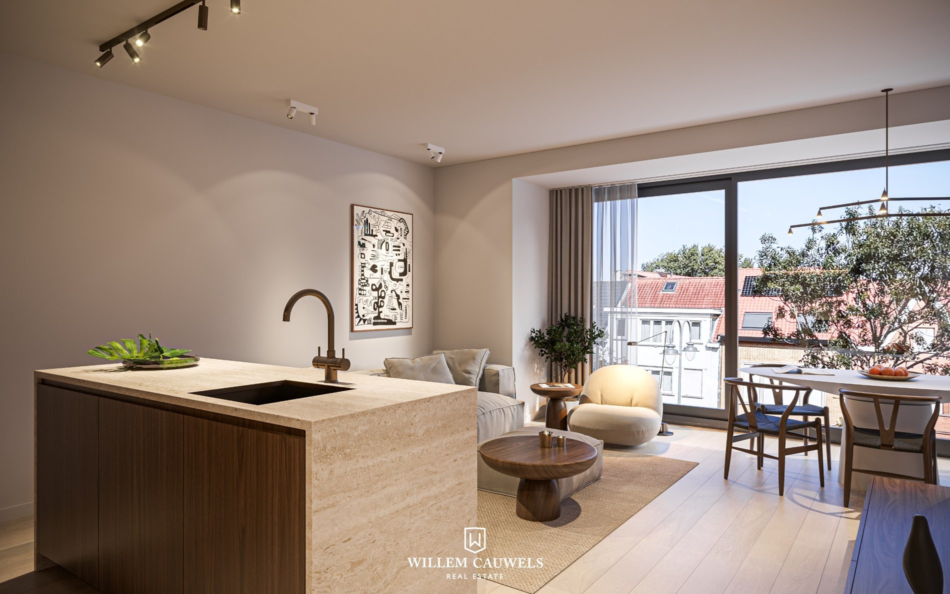 Res. "Babette": 2 slaapkamer appartement met extra groot terras - foto 3