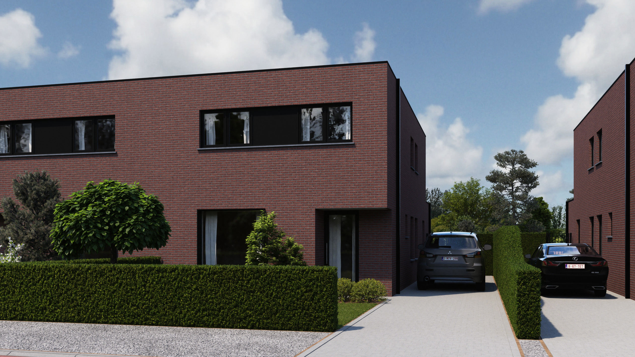Moderne nieuwbouwwoning in ruwbouw (HOB) met 3 slpks - foto 5