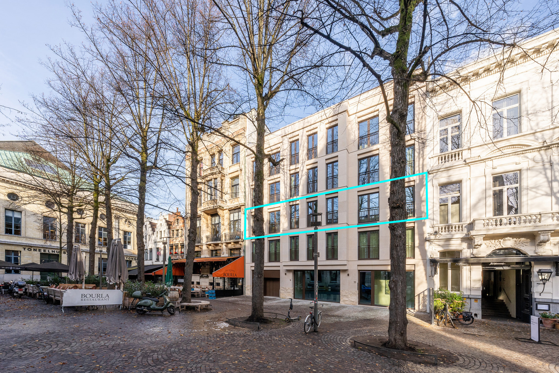 Riant luxe appartement met Parijse charme aan De Graanmarkt - foto 3