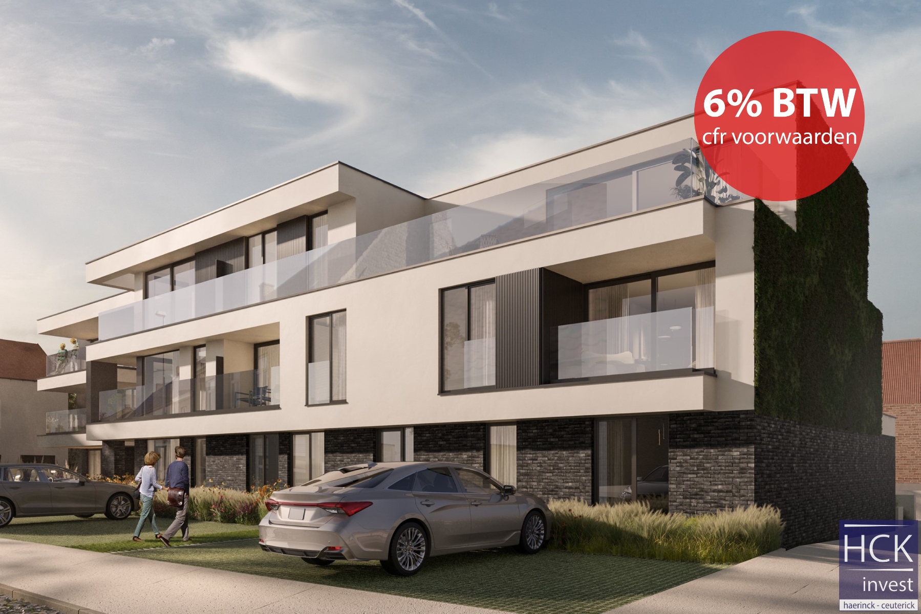 KRUISHOUTEM | POSTILJON | Uniek & groen woonproject met 24 appartementen - foto 1