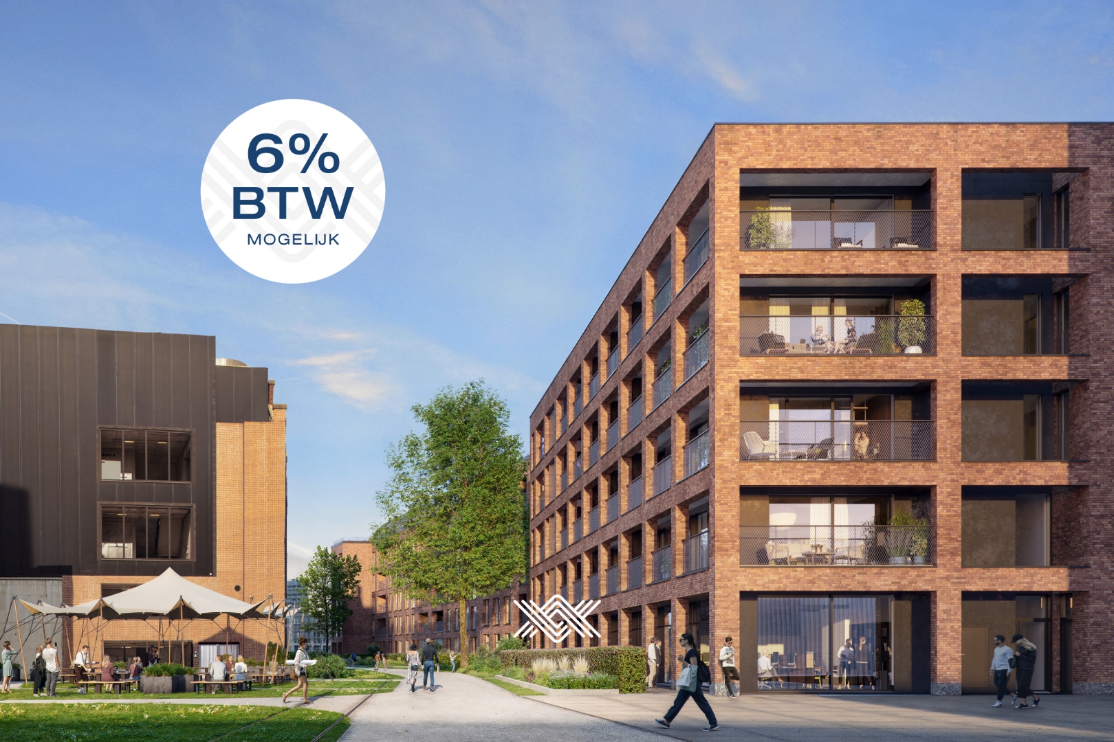 Appartement met 3 kamers en ruim zonneterras - photo 1