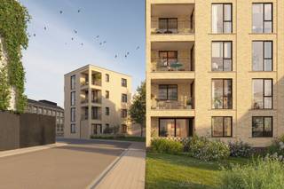 Ontdek dit ruime appartement met zicht op de binnentuin in ons nieuwbouwproject ‘Westerhof’ in Gent.<br /><br />Rustig maar heel centraal gelegen, op de grens van de Bloemekenswijk en Mariakerke, vlak bij de groene Westerbegraafplaats en de Guislainsite.<br /><br />Je hebt drie slaapkamers, een open leefruimte met afgewerkte keuken en badkamer, een zongericht terras, berging en een ondergrondse parkeerplaats. <br /><br />Een geothermische warmtepomp, vloerverwarming, zonnepanelen en een ventilatiesysteem met warmterecuperatie zijn voorzien en dat is goed nieuws voor jouw energiefactuur.<br /><br />Danneels realiseert jouw nieuwe thuis sleutel-op-de-deur met een vaste prijs en oplevertermijn.<br />