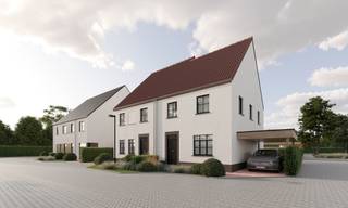 Aux abords de Harelbeke, dans un environnement verdoyant et calme avec une connexion fluide vers Courtrai, un nouveau projet résidentiel comprenant 26 habitations de qualité voit le jour. Ce lotissement contemporain réunit le meilleur des deux mondes : un cadre résidentiel paisible et une excellente accessibilité aux écoles, commerces et axes routiers importants.  Habiter de manière contemporaine et économe en énergie  Les habitations, tant semi-ouvertes qu’en rangée, sont construites selon les normes énergétiques actuelles et équipées de techniques modernes telles que la ventilation D, le chauffage par le sol, une pompe à chaleur et des panneaux solaires. Vous profitez ainsi d’une maison durable, confortable et économe en énergie, prête pour l’avenir.  Avec des surfaces habitables comprises entre 122 et 162 m² et, en standard, quatre chambres, chaque habitation offre une disposition réfléchie où l’espace de vie, la lumière et la fonctionnalité occupent une place centrale. Un carport pour chaque habitation et une vaste zone verte centrale au sein du lotissement constituent des atouts supplémentaires pour ceux qui apprécient l’espace et la tranquillité.  Une maison qui vous ressemble  Les habitations sont entièrement finies et offrent de larges possibilités de choix en termes de matériaux et de finitions. Vous pouvez ainsi façonner votre nouveau lieu de vie dans le style qui vous convient, tout en bénéficiant du confort d’une approche clé-sur-porte.  Idéal pour les familles et les amateurs de tranquillité  Grâce à son environnement convivial pour les enfants, à la conception verte du projet et à l’équilibre parfait entre tranquillité et proximité des commodités urbaines, ce projet résidentiel est idéal pour les familles, les jeunes starters et tous ceux qui accordent de l’importance au confort de vie contemporain dans un quartier agréable et ouvert.  Souhaitez-vous une visite sans engagement du projet ? N’hésitez pas à contacter Immo Beguin au emiel@immobeguin.be.