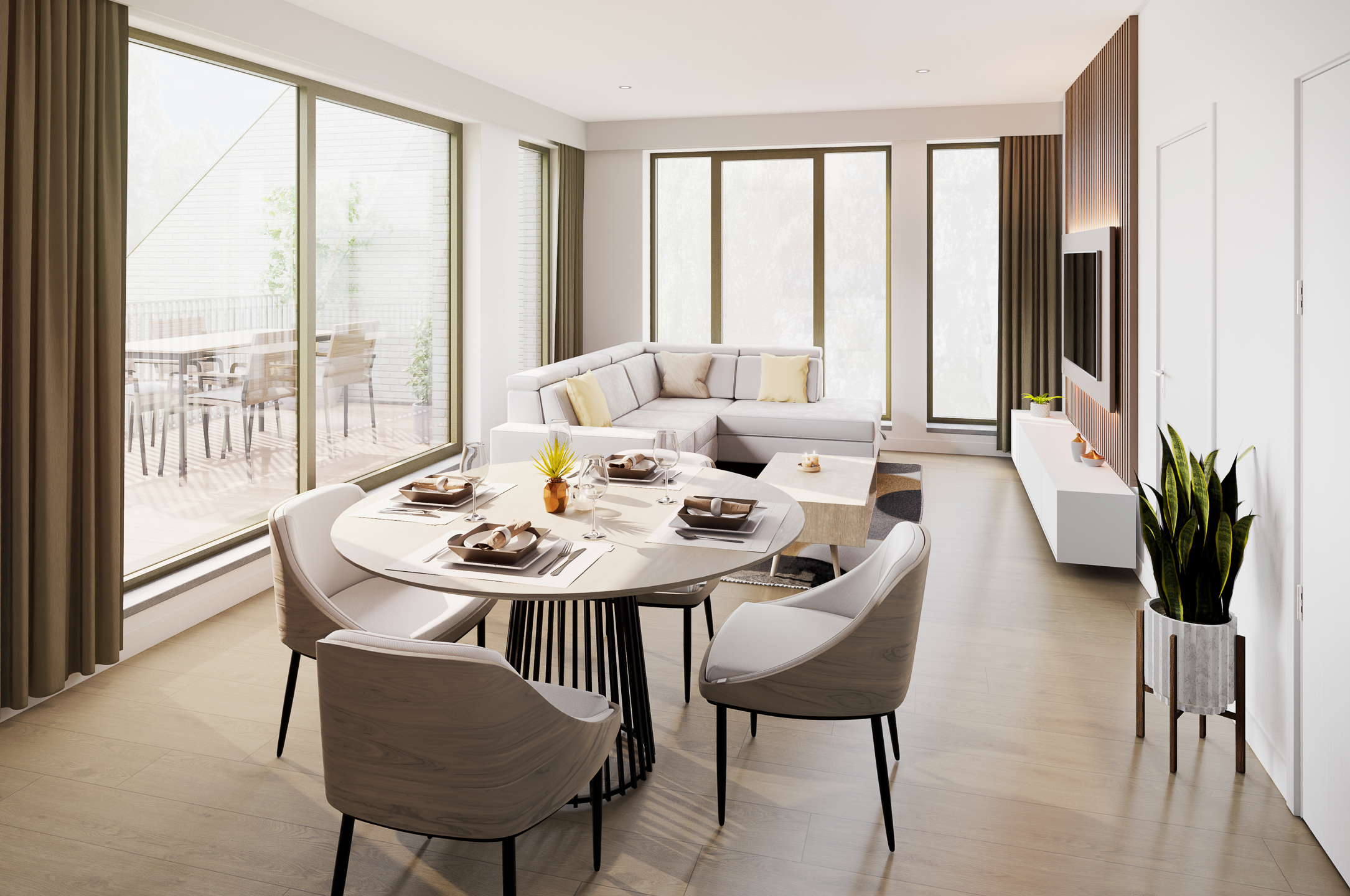 Appartement met 1 slaapkamer in het mooie Sledderlo, Genk. - foto 4